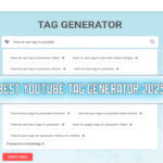 Best YouTube Tag Generator 2025